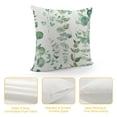 thumbnail image 4 of PHYHOO Sage Green Pillow Covers  Eucalyptus Branches Floral Watercolor Decorative Green Leaf Print Throw Pillow for Home Sofa Seafoam Blue Green Gray Square Cushion Pillowscase, 4 of 5
