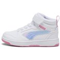 thumbnail image 1 of Tenis Puma Rebound V6 MID Deep para Niñas 16.5 A 21.5. 397347-01 blanco 17, 1 of 4