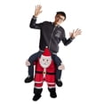 thumbnail image 2 of Disfraz de Papá Noel para hombre, disfraz divertido de Papá Noel a caballito rojo, disfraz de Papá Noel para adultos, 2 of 2