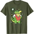 thumbnail image 1 of Cute Funky Hipster Alligator Crocodile Animal for Men Women T-Shirt, 1 of 1