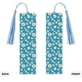 thumbnail image 2 of Kdxio Daisies Flowers Print Metal Tassel Bookmarks,Perfect Gift for Art Lovers and Bookworms Metal Bookmarks for Women, 2 of 8