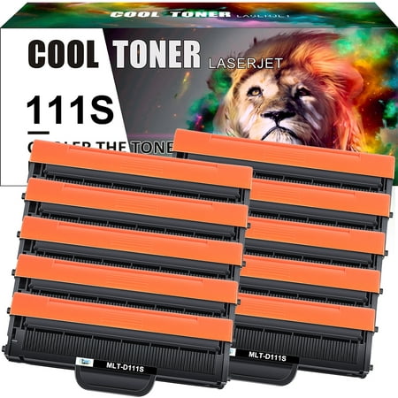 Cool Toner Compatible Toner for Samsung MLT-D111S Xpress SL-M2020 M2020W M2022 M2022W M2024 M2070 M2070W M2070F M2070FW M2026W (Black, 10-Pack)