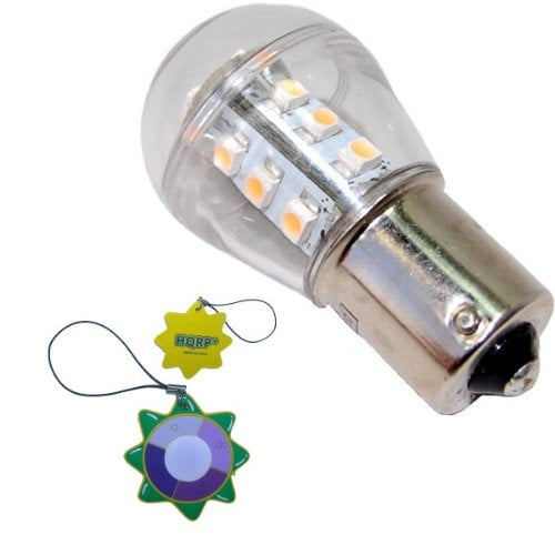 HQRP Waterproof BA15s Base 15 LEDs SMD 3528 LED Bulb Cool White