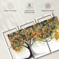 thumbnail image 6 of Elephant Stock Chili Pepper Tree Wall Art - Horizontal Multi Panel Canvas - Living Room Wall Decor - Floral And Botanical Multi Panel - White And Gray Decor By Ashvin Harrison - 38" x 24", 6 of 8