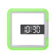 thumbnail image 4 of Reloj Digital De Pared Espejo Led Multifuncional Reloj De Pared Hueco Reloj Colgante Con Pantalla De Temperatura Luz De 7 Colores Para El Hogar Sala De Estar Oficina Sweethay HA021472-00, 4 of 7