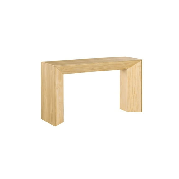 Acme Furniture Harold Sofa Table in Natural Oak Finish
