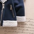 thumbnail image 4 of Vedolay Coat for Girls Girl's Outwear Thick Zip Hoodie Kids Girl's for Coat&jacket,Navy 2-3 Years, 4 of 5
