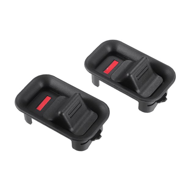 Unique Bargains Reemplazo de perilla de palanca de bloqueo de puerta delantera y trasera de automóvil, 2 piezas, para Chevy Suburban 1500/2500