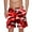 Red, variant on Kmdttou Men's Shorts Athletic Sports Shorts Beach Pants Elastic Waist Drawstring Pockets Casual Camouflage Print Knee Length Shorts (Available in Plus Size)
