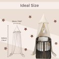 thumbnail image 4 of Canopy Wonder Space Kids con volantes para niños y niñas, 4 of 6