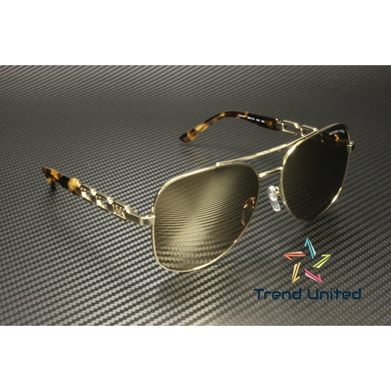 Michael kors gold aviator sunglasses hot sale