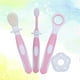 thumbnail image 5 of EeaseMX Cepillo de dientes para niños con cerdas ultrafinas, kit de higiene bucal para bebés (rosa), 5 of 7