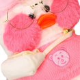 thumbnail image 4 of Duck Doll White Cute Appearance Soft Comfortable Stuffed Plush Duck with Glasses for Home Decoration Gifts, 4 of 4