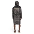 thumbnail image 6 of Dogg Supply by Snoop Dogg Men's Long Sleeve Microfleece Hooded Lounge Robe with Pockets, 6 of 7