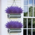thumbnail image 3 of Adpan Artificial Lavender Flowers Faux Plant Single Stem Realistic Look for Home Decor Floral Arrangements Wedding Green,1 Stem,Purple, 3 of 10