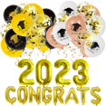 thumbnail image 5 of Kit de globos de graduación 2023, decoraciones de fiesta 2023, globos de aluminio ABI 2023, decoraciones de graduación, 5 of 5