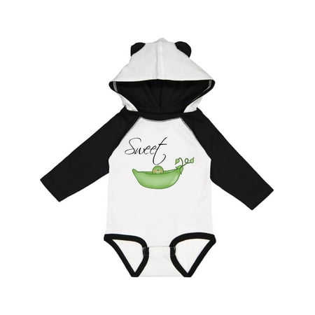

Inktastic Sweet Pea Gift Baby Girl Long Sleeve Bodysuit