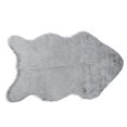 thumbnail image 3 of 23.6"X39.3" Soft Warm Silver Grey Rug Fur Sheep Wool Chair Sofa Cover Mat  Area Rug, 3 of 6