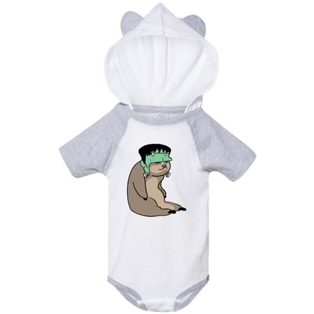 

Inktastic Halloween Sloth Frankenstein Gift Baby Boy or Baby Girl Bodysuit