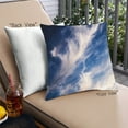 thumbnail image 1 of Ahgly Company Earth Clouds Outdoor Throw Pillow, 18 inch by 18 inch, 1 of 6