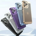 thumbnail image 5 of Designed for iPhone Case,Luxury Electroplated Ultra Thin Heat Dissipation with Camera Lens Protection Shockproof Protective Cover Phone Case (iPhone 13,Purple), 5 of 6