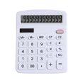 thumbnail image 1 of LEEYNEER Basic Standard Calculators  Mini Digital Desktop Calculator with 8-Digit LCD Display  Battery Solar Power Smart Calculator Pocket Size for Home School for Kids (Black), 1 of 7