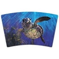 thumbnail image 2 of Mugzie brand 16-Ounce Stainless Steel Travel Mug with Insulated Wetsuit Cover - Sea Turtle, 2 of 5