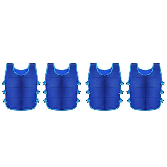 4 Pcs Cooling Vest with 96 Pcs Ice Pack Adjustable Ice Vest for Men Women Hot Weather Working Running Fishing Cycling