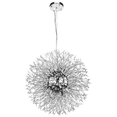 thumbnail image 5 of Crystal Chandelier  lighting 16 lights modern design 24"x60" in Chrome color with original Crystals, 5 of 7