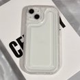 thumbnail image 1 of Funda de teléfono Simple y transparente para iPhone 14, 13, 12, 11, ProMax, X, XR, XSMAX, 78Plus, TPU, prevención de caídas Fivean unisex, 1 of 2