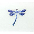 thumbnail image 3 of Faship Gorgeous Blue Rhinestone Crystal Big Dragonfly Pin Brooch, 3 of 5