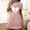 Pink, variant on Juslio Women Nightgowns Plus Size Comfortable Short Pajamas