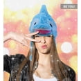 thumbnail image 5 of DolliBu Stuffed Dolphin Plush Animal Hat - Cute Kids Hat With Ear Flaps, Novelty Beanie Winter Hat, Winter Animal Hats For Kids with Soft and Warm Cozy Fleece, Crazy Hat for Girls and Boys - One Size, 5 of 8