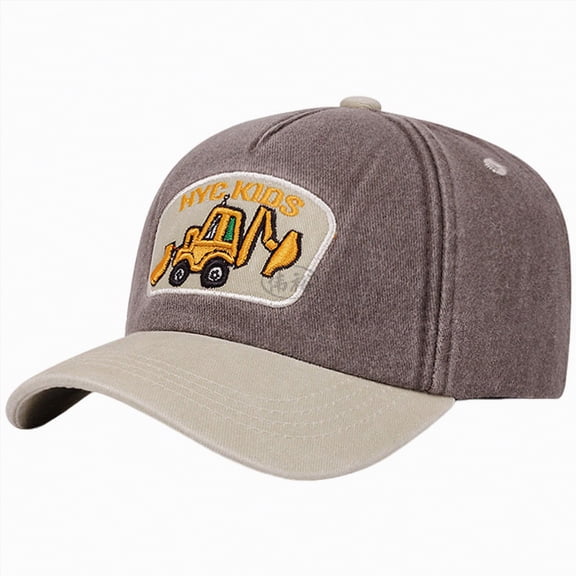 Hessimy Lightweight Kids Baseball Caps for Boys Girls, UPF50 Kids Sun Hat Quick-Dry Youth Performance Hat for Outdoor Activity(CoffeeOne Size)