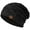 Black, variant on BASSDASH Winter Slouchy Beanies Thick Fleece Lined Skull Cap for Men Women Warm Knitting Hat