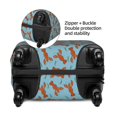 thumbnail image 2 of Fuzoiu Funny Lobsters Print Suitcase Cover,Washable Luggage Covers for Suitcase,Elastic Luggage Protector Cover,Scratch Resistant Travel Suitcase Covers-Small, 2 of 7
