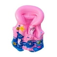 thumbnail image 4 of Kids Inflatable Swim Vest Adjustable Buoyancy for Kayak Boating Water Sports Pink L, 4 of 7