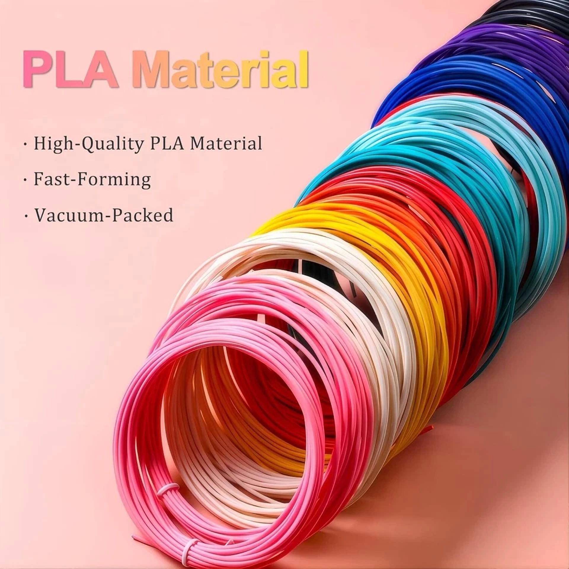BUTTERFLY- 20 Colors 3D Pen Pla Filament Refills, Each Color 10Feet, Total 200 Feet, 1.75Mm