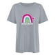 thumbnail image 3 of Camiseta de Profesor de Mujeres, 100 Días Feliz de la Escuela Imprimir Carta de Manga Corta para el Uso Casual Y de Fiesta, la Enseñanza Tee de Moda Temática, 3 of 4