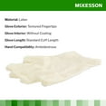 thumbnail image 3 of McKesson Latex Exam Glove, Powder-Free Disposable Medical Gloves - Size XS, 100 Count, 1 Box, 3 of 5