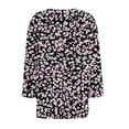 thumbnail image 5 of LiMoi Big Tshirts Shirts for Women Gym 3/4 Length Sleeve Womens Tops Tops for Women Summer Dressy Print T Shirts for Women My Items, 5 of 5