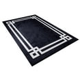 thumbnail image 2 of Kamisin Black Framed Polyester Area Rugs for Living Room Washable Rugs Boho Moroccan Area Rug Soft Geometric Bohemian Carpet Distressed Indoor Rug for Bedroom Dining Room Office Nonslip Rug, 2 of 9