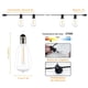 thumbnail image 3 of Guirnalda de Luces para Exterior, 30M ST38 LED Vintage Luces Decorativas, 50+2 Bombillas, Impermeable IP44, Serie de Luces Decorativas LED para Decoraciones Navideñas Patio Jardín Terraza Boda, 3 of 8