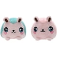 thumbnail image 2 of Reversible Rabbit Plushie Toys Stuffed Animal Reversible Mood Plush Double-Sided Flip Show Your Mood!(Rabbit-Pink/Green), 2 of 7