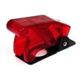 thumbnail image 3 of Cubierta de seguridad de resorte de plástico rojo impermeable para interruptor de palanca de 12 mm, 3 of 3