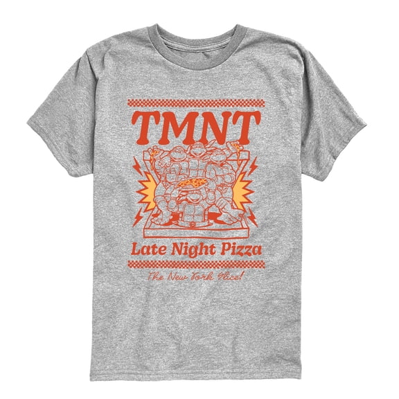 Teenage Mutant Ninja Turtles - Late Night Pizza Short Sleeve Graphic T-Shirt