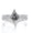 Black Rutilated Quartz - Ring Set, variant on Natural Moss Agate Ring for Women 925 Sterling Silver Green Agate Engagement Ring Kite Cut Promise Wedding Ring Set for Mother Mother's Day Gifts-MN6