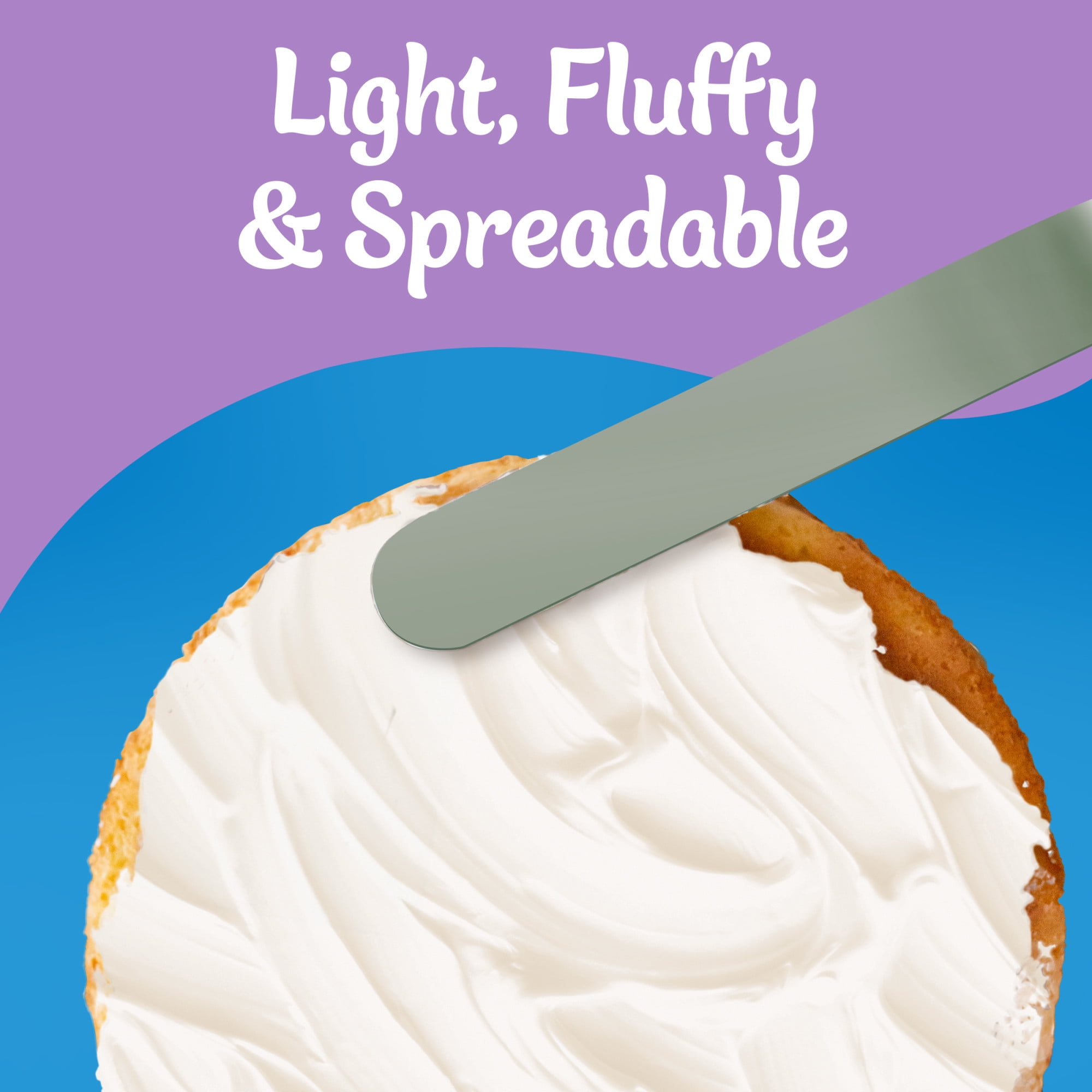 (8 pack) Pillsbury Whipped Sweet Cream Frosting, 12 oz Tub
