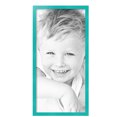 thumbnail image 2 of ArtToFrames 15" x 31" Aqua Picture Frame, 15x31 inch Green Wood Poster Frame (WOM-5186),  Pack, 2 of 7