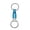 Light blue, variant on Pull Apart Keychain Separable Rings Management Practical Organize for Different Needs